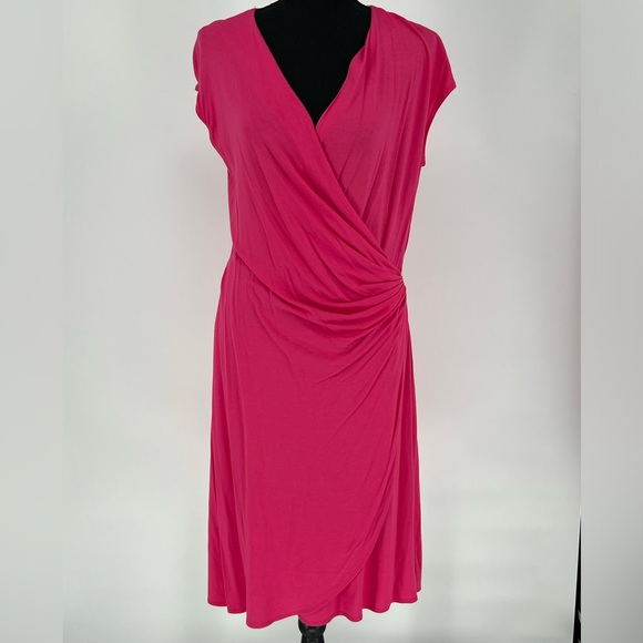 TOMMY‎ BAHAMA FAUX WRAP DRESS - Picture 1 of 10